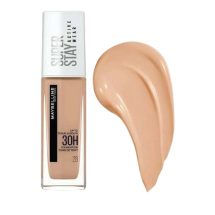 Maybelline Super Stay Active Wear 30 Hour Foundation 28 Soft Beige